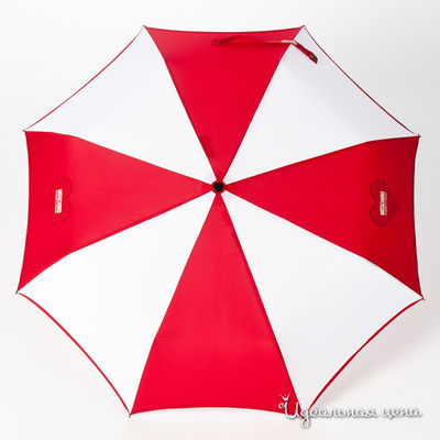 Зонт Moschino аксессуары, цвет цвет красный