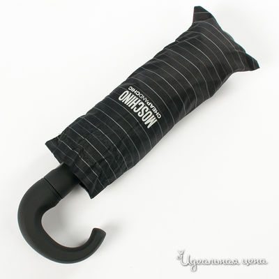 Зонт складной Moschino аксессуары мужской, цвет черный