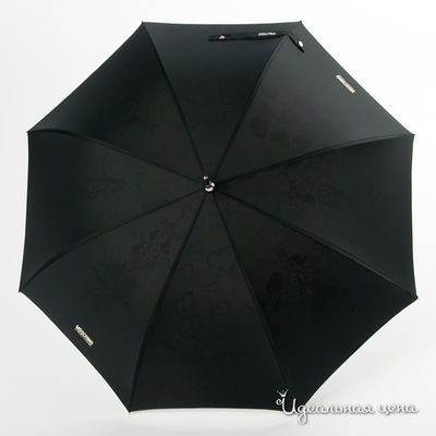 Зонт Moschino аксессуары, цвет цвет черный