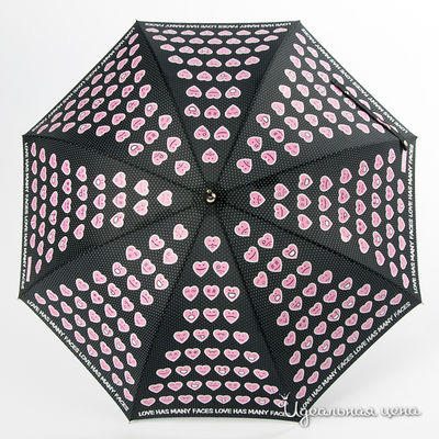 Зонт Moschino аксессуары, цвет цвет черный