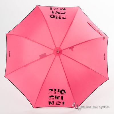 Зонт Moschino аксессуары, цвет цвет розовый