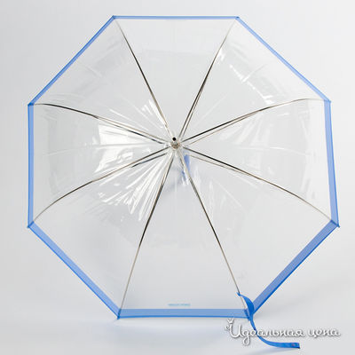 Зонт Moschino аксессуары, цвет цвет голубой