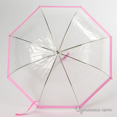 Зонт Moschino аксессуары, цвет цвет розовый