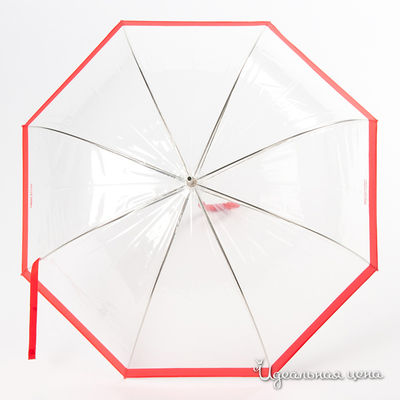 Зонт Moschino аксессуары, цвет цвет красный