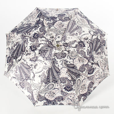 Зонт складной Pasotti женский, цвет серый / песочный