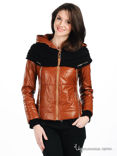 Куртка Koton&Ole, цвет цвет коньячный