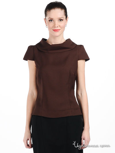 Блуза Larro, цвет цвет коричневый
