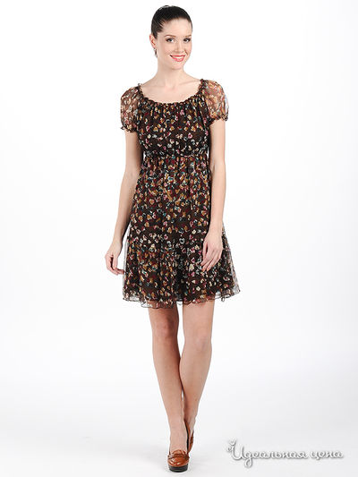 Платье Larro, цвет цвет коричневый