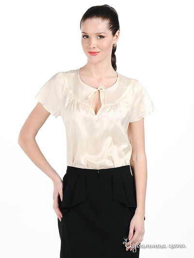 Блуза Larro, цвет цвет светло-бежевый