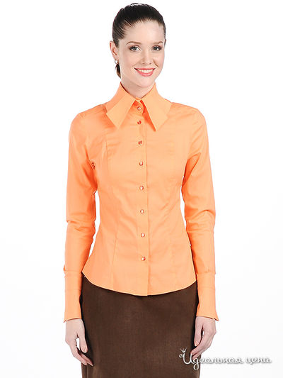 Блуза Larro, цвет цвет оранжевый