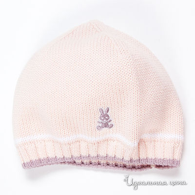 Шапка Benetton Bambini, цвет цвет персиковый