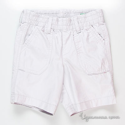 Шорты Benetton Bambini, цвет цвет серый