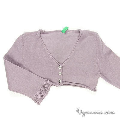 Болеро Benetton Bambini, цвет цвет темно-сиреневый