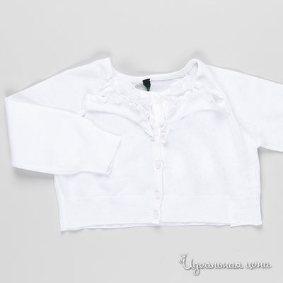Болеро Benetton Bambini, цвет цвет белый