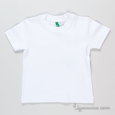 Футболка Benetton Bambini, цвет цвет белый