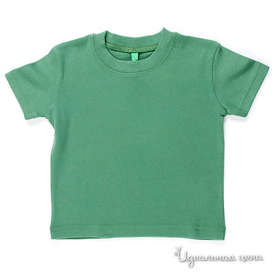Футболка Benetton Bambini, цвет цвет зеленый