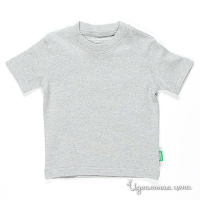 Футболка Benetton Bambini, цвет цвет серый