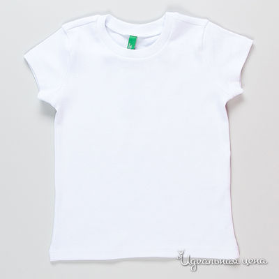 Футболка Benetton Bambini, цвет цвет белый