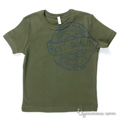 Футболка Benetton Bambini, цвет цвет темно-зеленый