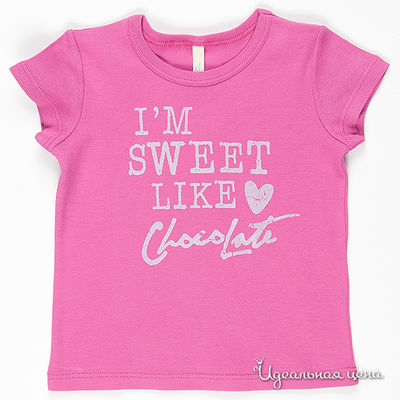 Футболка Benetton Bambini, цвет цвет розовый