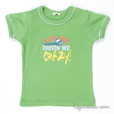 Футболка Benetton Bambini, цвет цвет зеленый