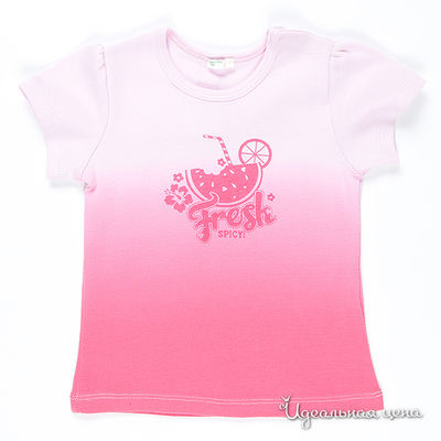 Футболка Benetton Bambini, цвет цвет розовый