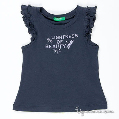 Футболка Benetton Bambini, цвет цвет темно-синий