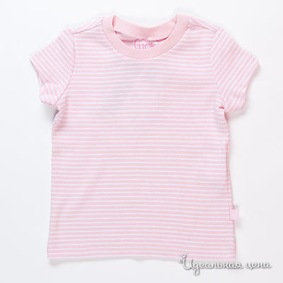 Футболка Benetton Bambini, цвет цвет светло-розовый