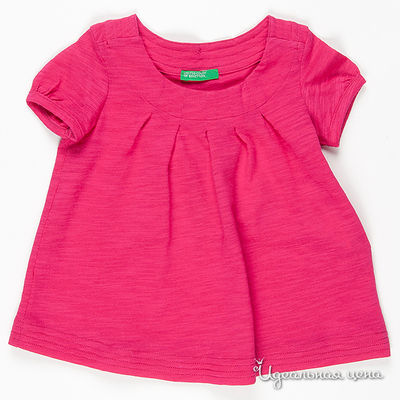 Майка Benetton Bambini, цвет цвет розовый