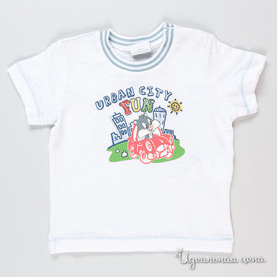 Футболка Benetton Bambini, цвет цвет белый