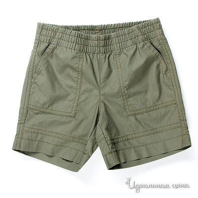 Шорты Benetton Bambini, цвет цвет темно-зеленый