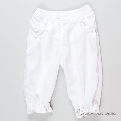 Брюки Benetton Bambini, цвет цвет белый
