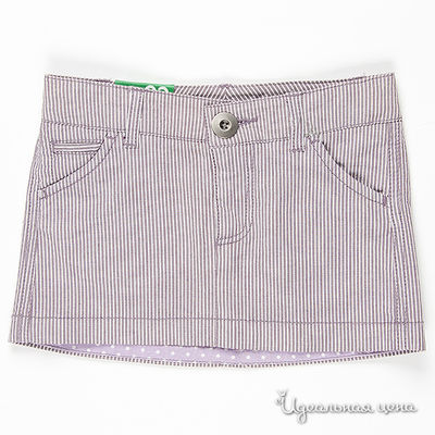 Юбка Benetton Bambini, цвет цвет сиреневый