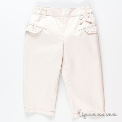 Брюки Benetton Bambini, цвет цвет бежевый