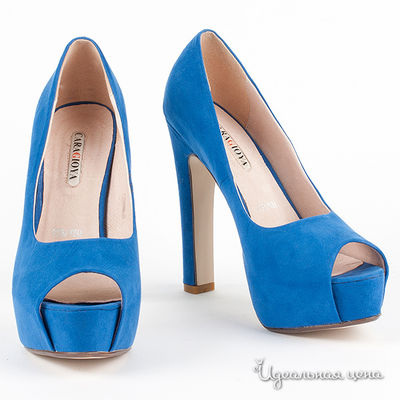 Туфли Мультибренд, цвет цвет синий