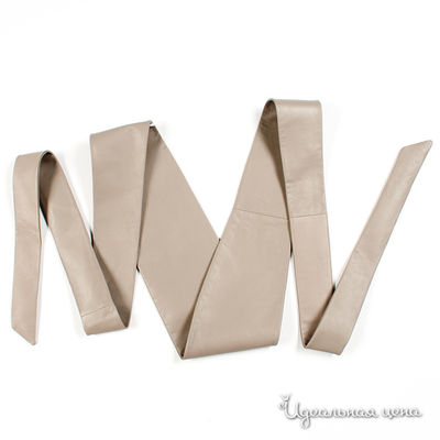 Пояс Les Pemua, цвет цвет бежевый