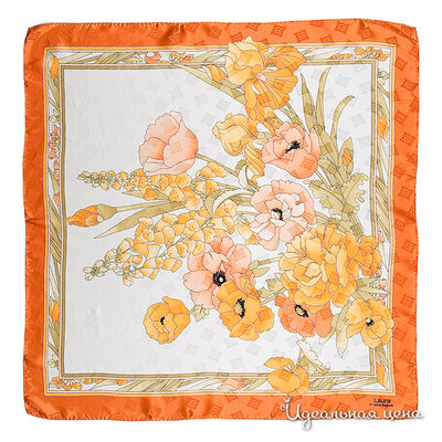 Платок Итальянские платки, цвет цвет оранжевый
