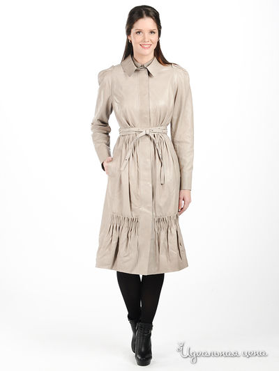 Плащ Les Pemua, цвет цвет бежевый