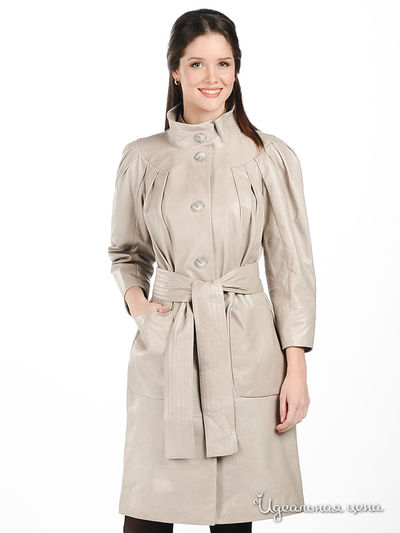 Плащ Les Pemua, цвет цвет светло-серый