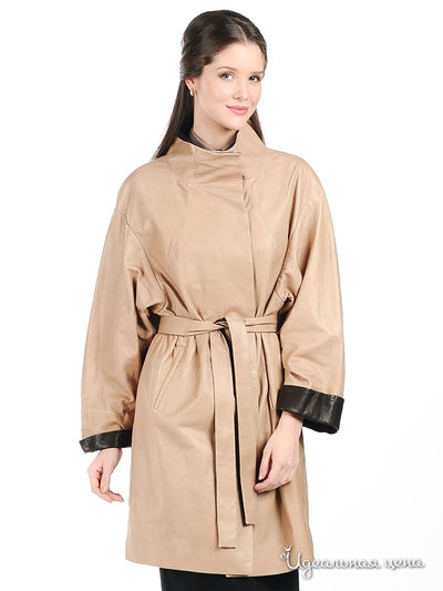 Плащ Les Pemua, цвет цвет капучино