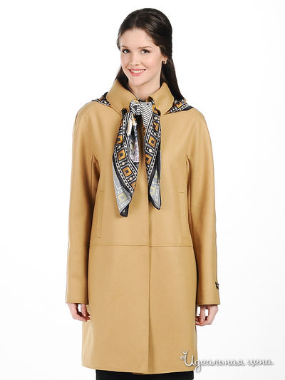 Пальто Les Pemua, цвет цвет грязно-желтый