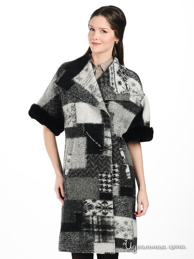 Пальто Les Pemua, цвет цвет серый