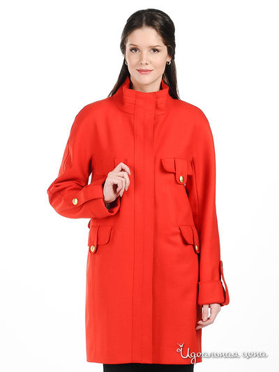 Пальто Les Pemua, цвет цвет красный