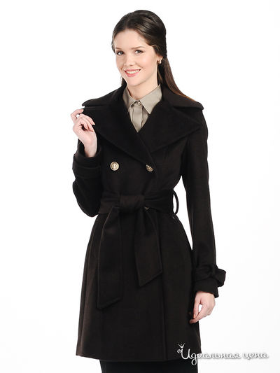 Пальто Les Pemua, цвет цвет коричневый