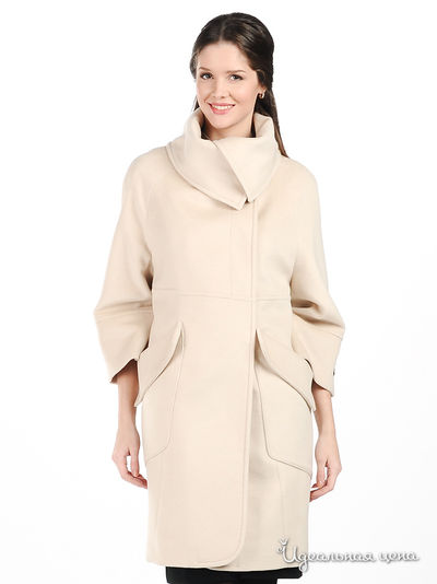 Пальто Les Pemua, цвет цвет бежевый