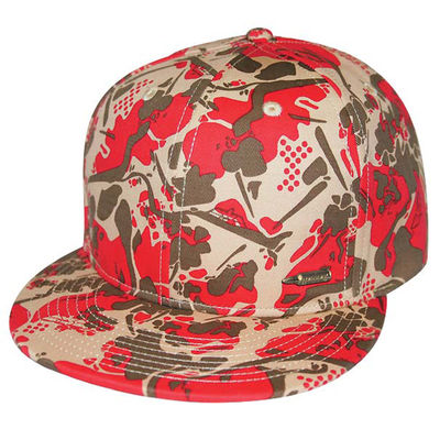 Кепка LMA, цвет цвет камуфляж джунгли красный