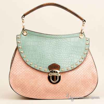 Сумка Lastoria, цвет цвет розовый / бирюзовый