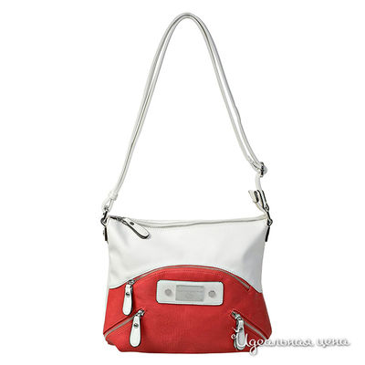 Сумка Vera Victoria Vito, цвет цвет белый / коралловый