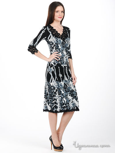 Костюм Eden Rose, цвет цвет черный / белый