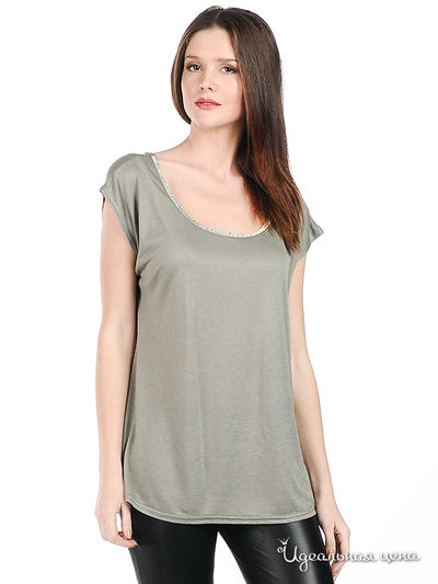 Блузка ODE mai, цвет цвет оливковый